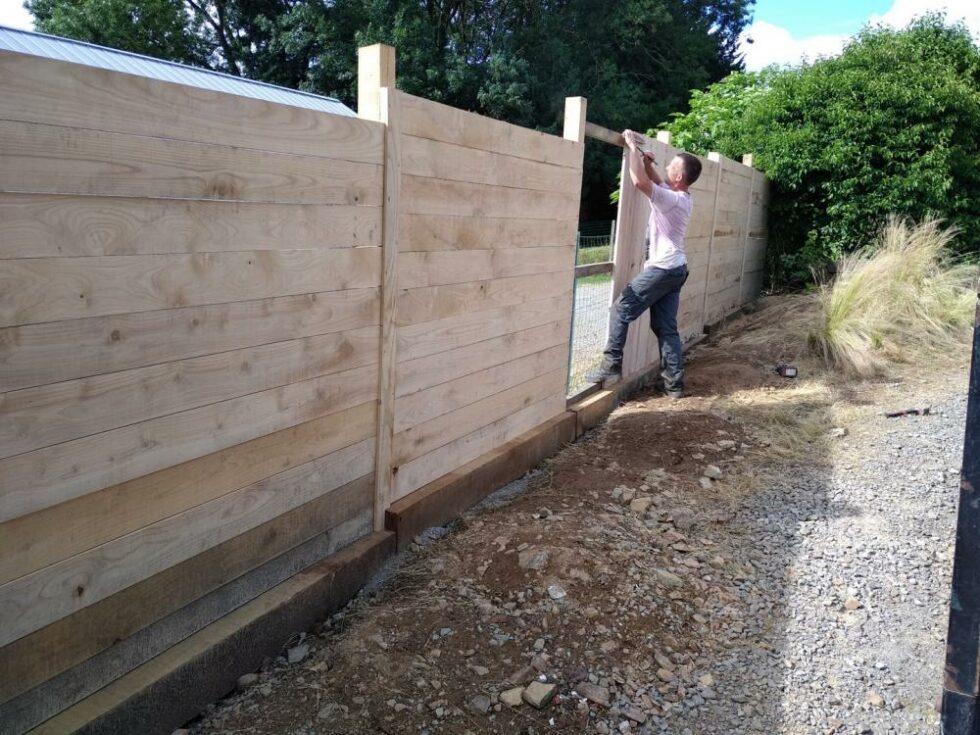 Palissade en châtaignier Clôtures et portails