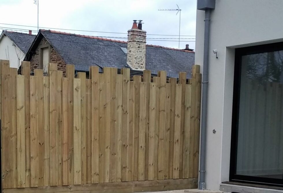 Panneaux bois brise-vue