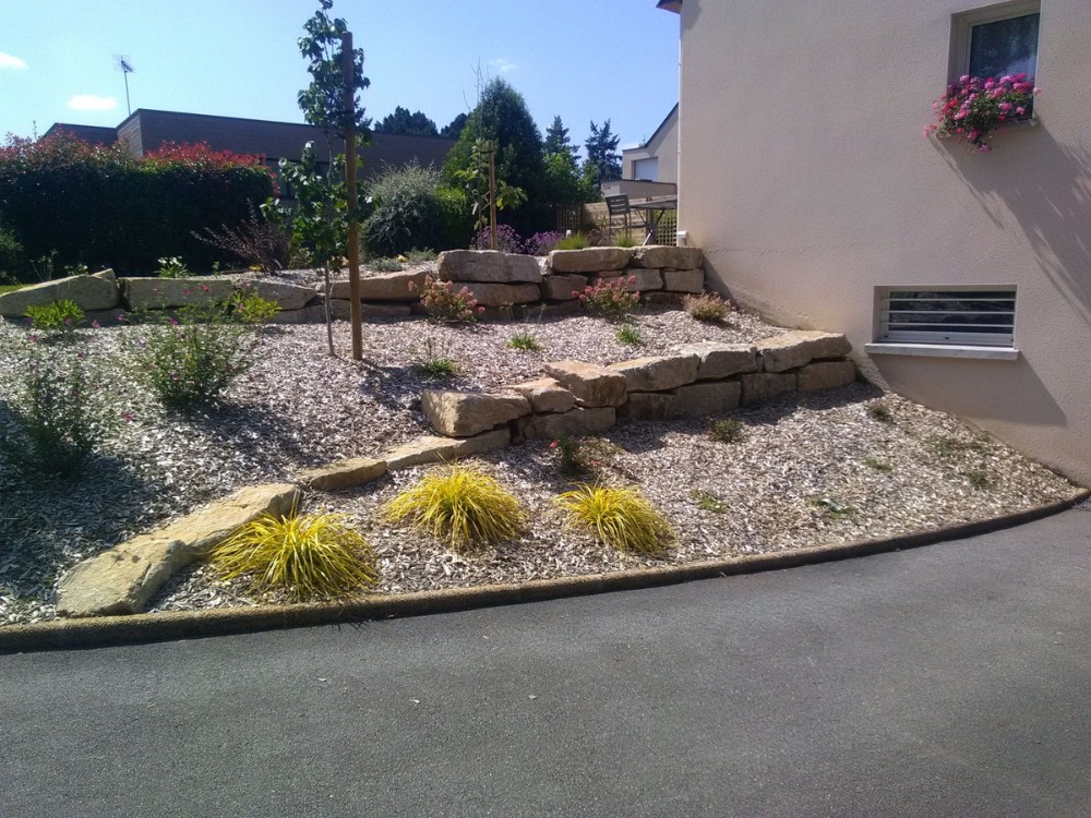 Aménagement paysager amenagement paysager st cast rv espaces verts